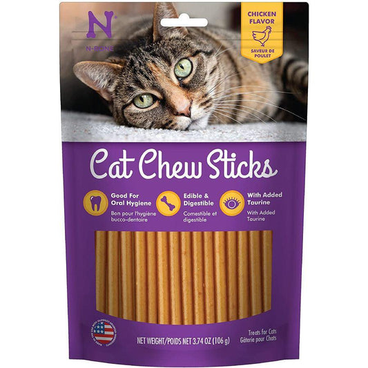 N-Bone Cat Chew Treats Chicken Flavor-Cat-N-Bone-3.74 oz-