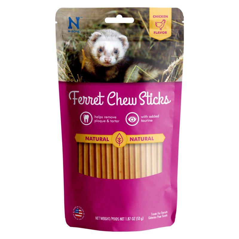N-Bone Ferret Chew Sticks Chicken Flavor-Small Pet-N-Bone-1.87 oz-