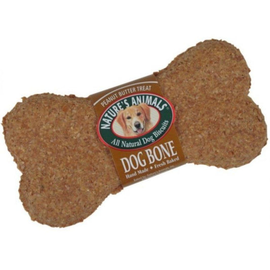 Natures Animals All Natural Dog Bone - Peanut Butter Flavor-Dog-Natures Animals-24 Pack-