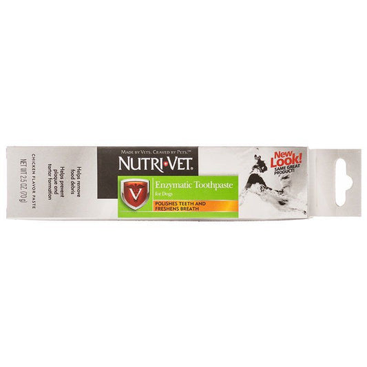 Nutri-Vet Enzymatic Toothpaste for Dogs-Dog-Nutri-Vet-2.5 oz-