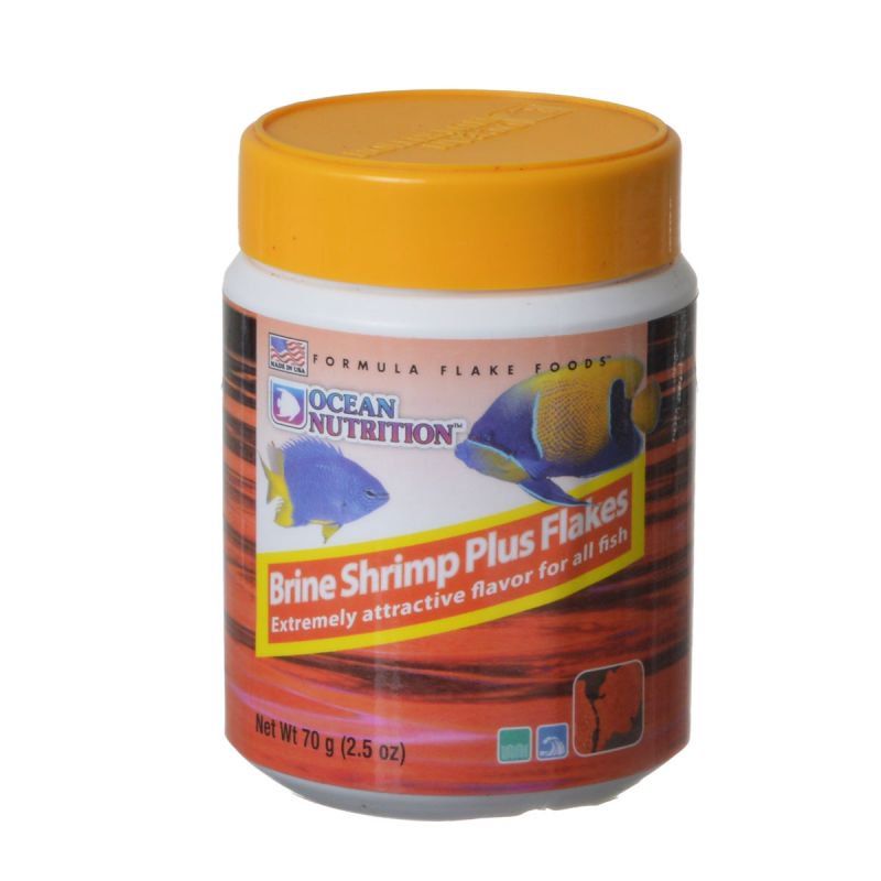 Ocean Nutrition Brine Shrimp Plus Flakes-Fish-Ocean Nutrition-2.2 oz-