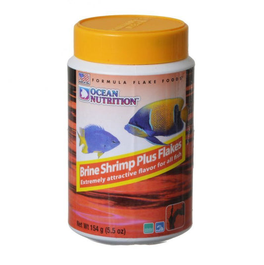 Ocean Nutrition Brine Shrimp Plus Flakes-Fish-Ocean Nutrition-5.3 oz-