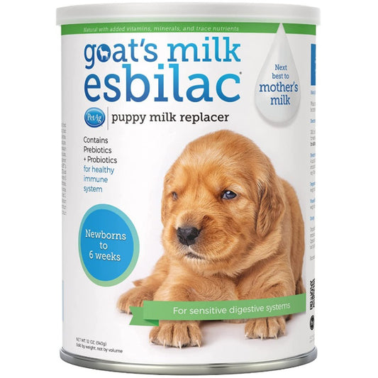 PetAg Goats Milk Esbilac Puppy Milk Replacer for Puppies with Sensitive Digestive Systems-Dog-Pet Ag-12 oz-