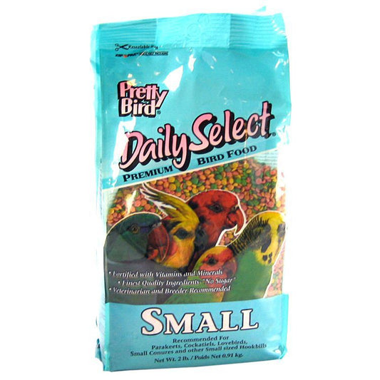 Pretty Bird Daily Select Premium Bird Food-Bird-Pretty Pets-Small (2 lbs)-