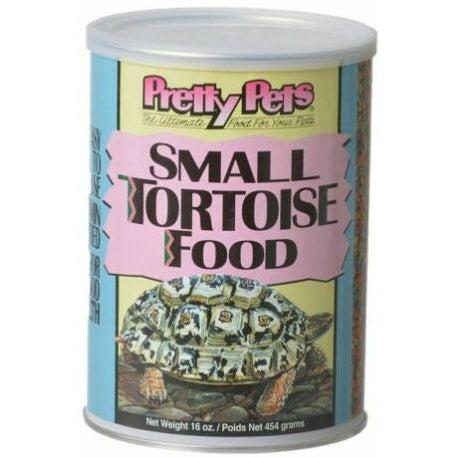 Pretty Pets Small Tortoise Food-Reptile-Pretty Pets-16 oz-