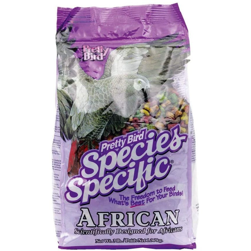 Pretty Bird Species Specific African Grey Food-Bird-Pretty Pets-3 lbs-