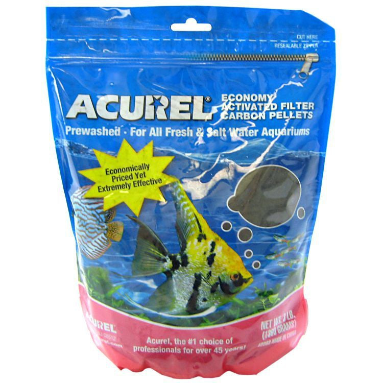 Acurel Economy Activated Filter Carbon Pellets-Fish-Acurel-3 lbs-