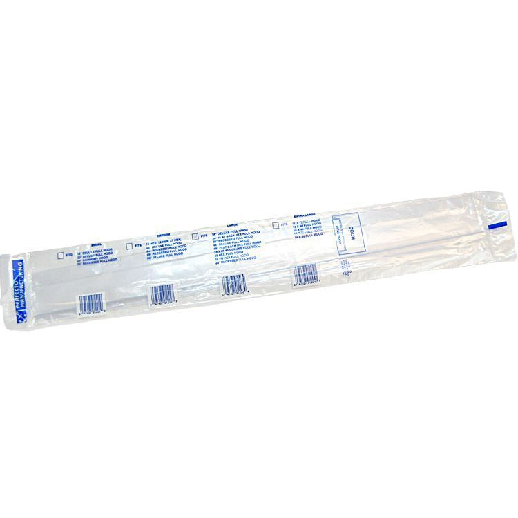 Perfecto Hood Backstrip - Clear-Fish-Perfecto-Large - 24.9" Long x 2.75" Wide-