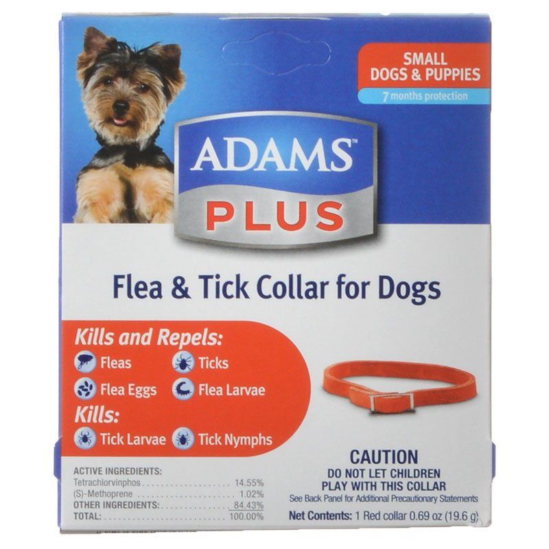 Adams Plus Flea & Tick Collar for Dogs-Dog-Adams-Small Dogs-