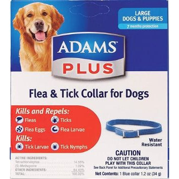 Adams Plus Flea & Tick Collar for Dogs-Dog-Adams-Large Dogs-