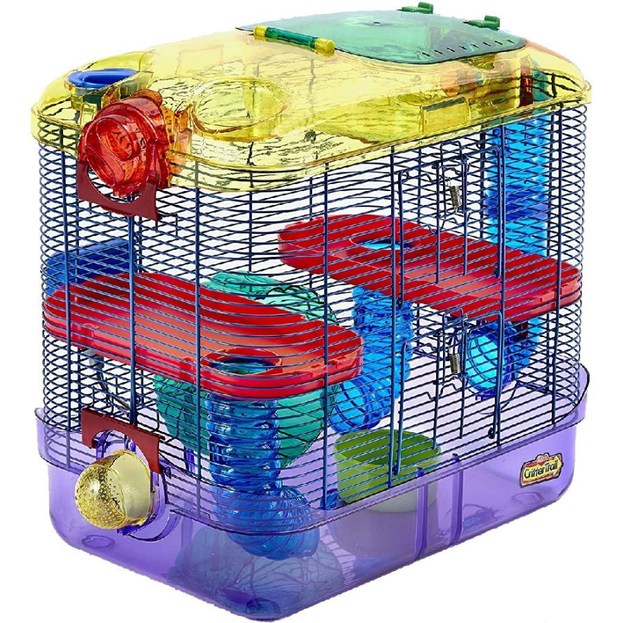 Kaytee Critter Trail 2 Level Habitat-Small Pet-Kaytee-16"L x 10.5"W x 16"H-