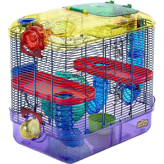 Kaytee Critter Trail 2 Level Habitat-Small Pet-Kaytee-16"L x 10.5"W x 16"H-