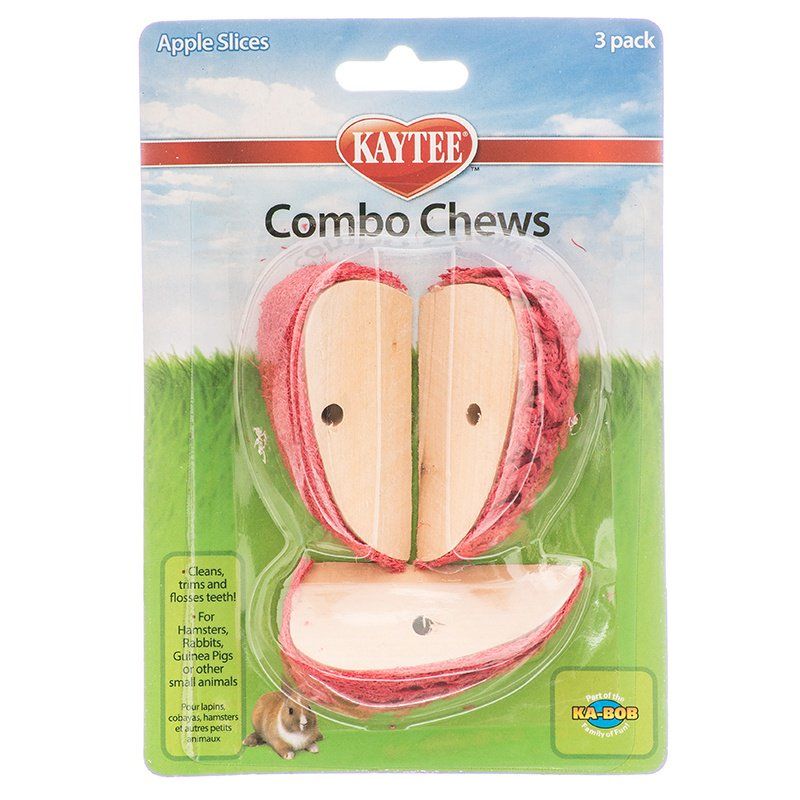 Kaytee Combo Chews Apple Stices-Small Pet-Kaytee-3 Pack-