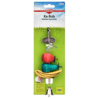 Kaytee Kabob & Suction Cup Refillable Treat Holder-Small Pet-Kaytee-Small (7.5" Long)-