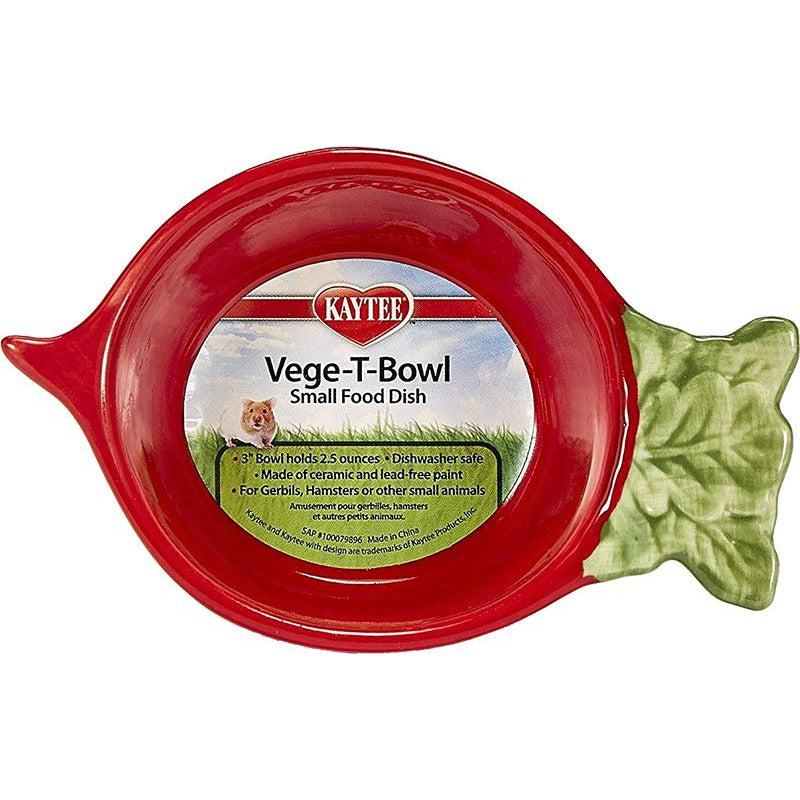 Kaytee Veg-T-Bowl - Raddish-Small Pet-Kaytee-3" Diameter-