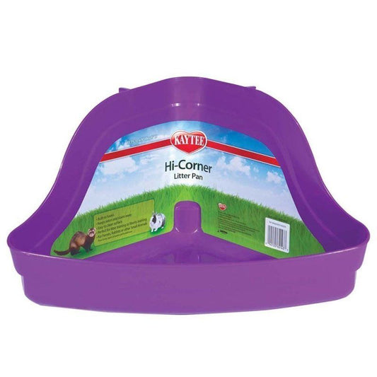 Kaytee Hi Corner Litter Pan-Small Pet-Kaytee-Medium (13.75"L x 10"W x 6.5"H)-