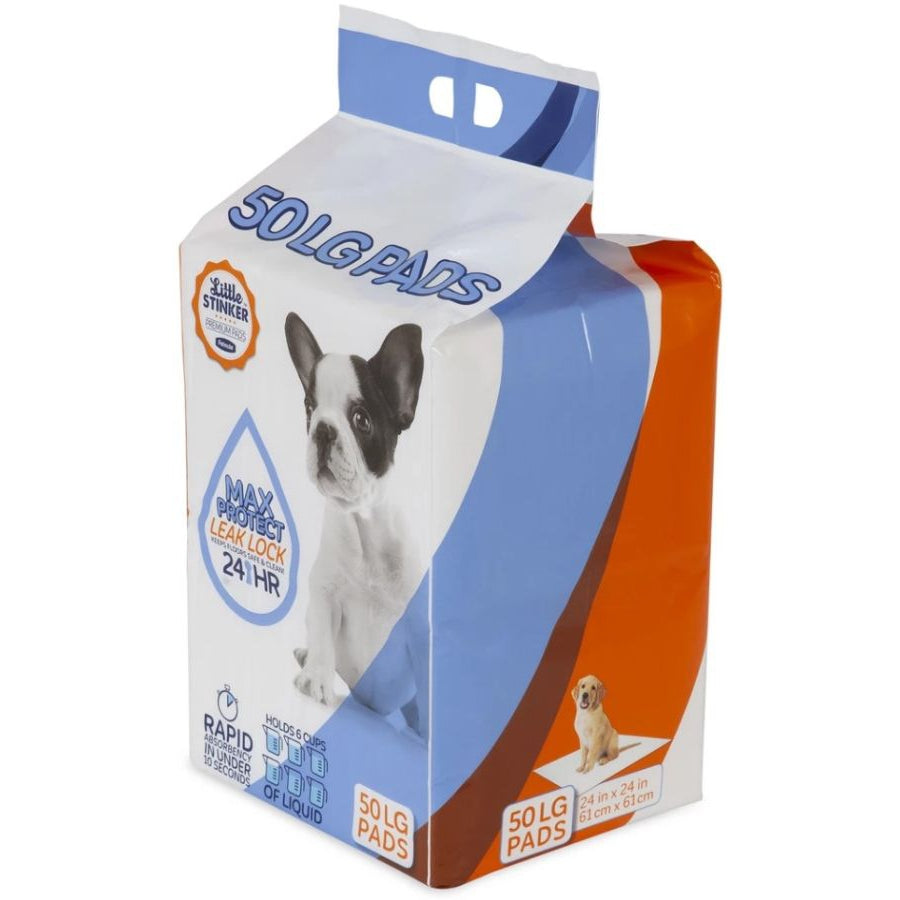 Precision Pet Little Stinker Housetraining Dog Pee Pads-Dog-Precision Pet-24" x 24" (50 Pack)-