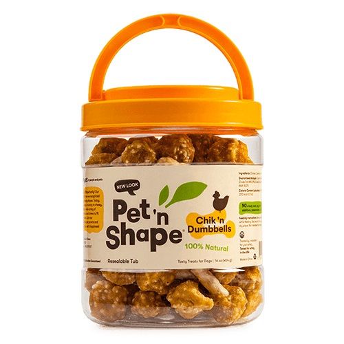 Pet 'n Shape Chik 'n Dumbbells Dog Treats-Dog-Pet 'n Shape-16 oz-