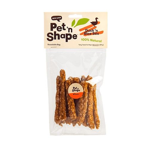 Pet 'n Shape Duck 'n Rice Stix Dog Treats-Dog-Pet 'n Shape-3 oz-