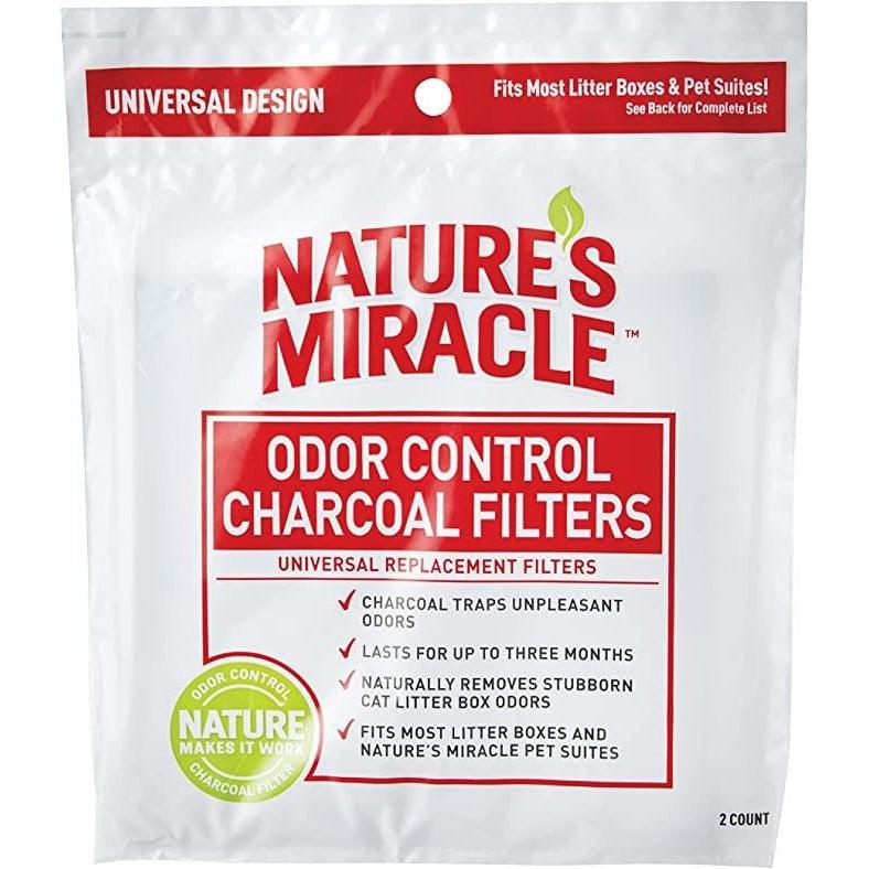 Nature's Miracle Odor Control Litter Box Filter-Cat-Natures Miracle-2 Pack-