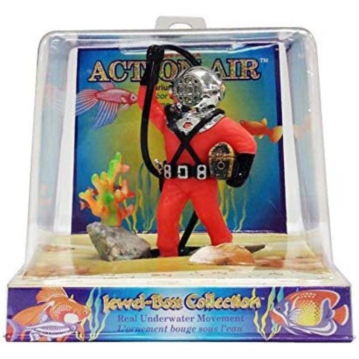 Penn Plax Action Air - Diver with Hose-Fish-Penn Plax-4.5" Tall-