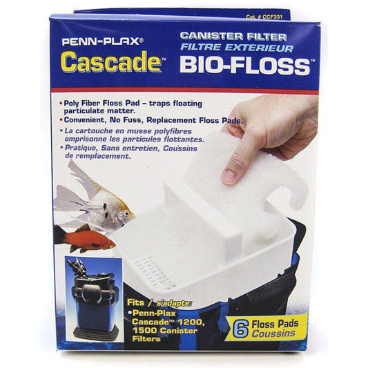 Cascade Canister Filter Bio-Sponge-Fish-Cascade-1200 & 1500 Bio Sponge (6 Pack)-