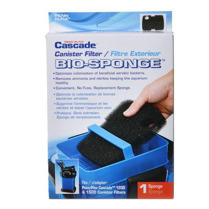 Cascade Canister Filter Bio-Sponge-Fish-Cascade-1200 & 1500 Bio Sponge (1 Pack)-