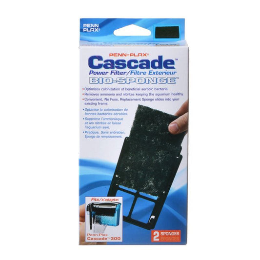 Cascade Power Filter Bio-Sponge Cartridge-Fish-Cascade-Cascade 300 Sponge Cartridge (2 Pack)-