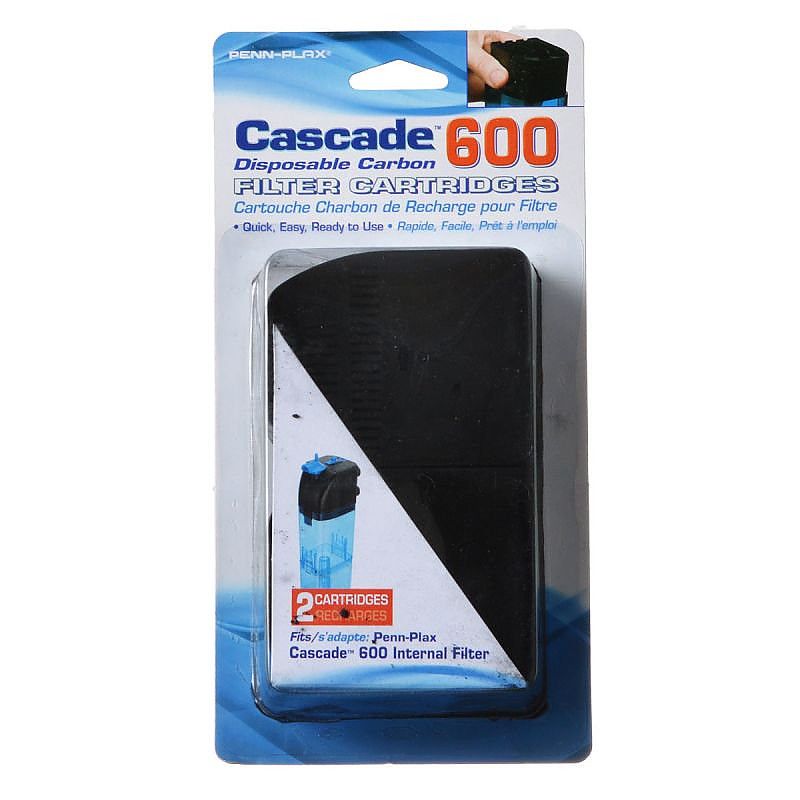 Cascade Internal Filter Disposable Carbon Filter Cartridges-Fish-Cascade-Cascade 600 (2 Pack)-