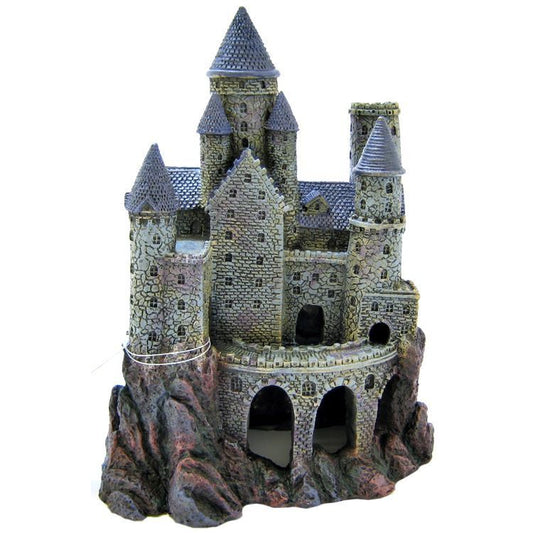 Penn Plax Magical Castle-Fish-Penn Plax-Large (9" Tall)-