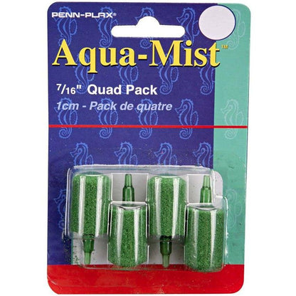 Penn Plax Aqua-Mist Cylinder Airstone-Fish-Penn Plax-7/16" Long Airstone (4 Pack)-