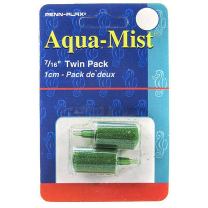Penn Plax Aqua-Mist Cylinder Airstone-Fish-Penn Plax-7/16" Long Airstone (2 Pack)-