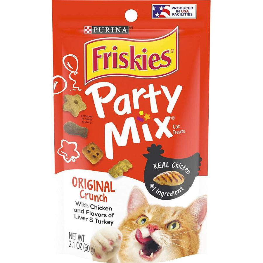 Friskies Party Mix Original Crunchy Cat Treats-Cat-Friskies-2.1 oz-