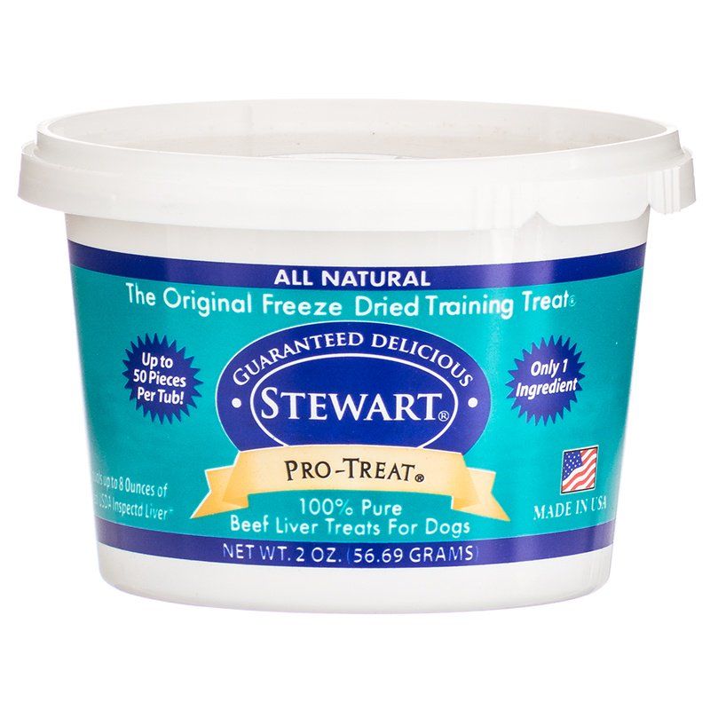 Stewart Pro-Treat 100% Pure Beef Liver for Dogs-Dog-Stewart-2 oz-