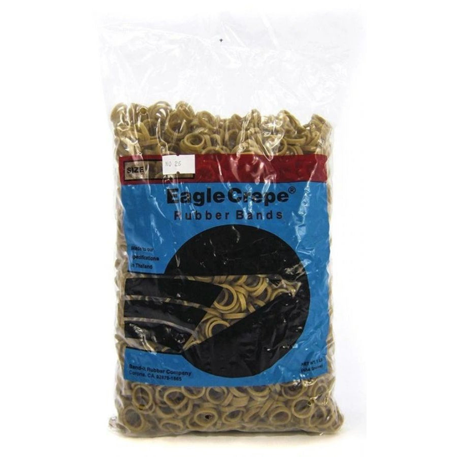 Elkay Plastics - Eagle Crepe #26 Rubber Bands-Fish-Elkay Plastics-1 lb Bag-