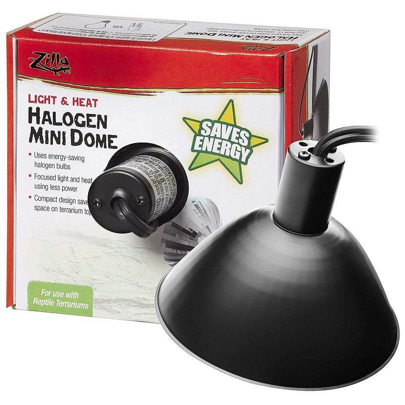 Zilla Mini Halogen Dome Fixture-Reptile-Zilla-4.75"-