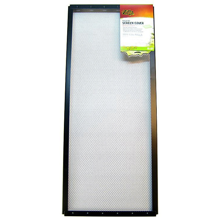 Zilla Fresh Air Fine Mesh Screen Cover-Reptile-Zilla-20-29 Gallon Tank (30" Long x 12" Wide)-