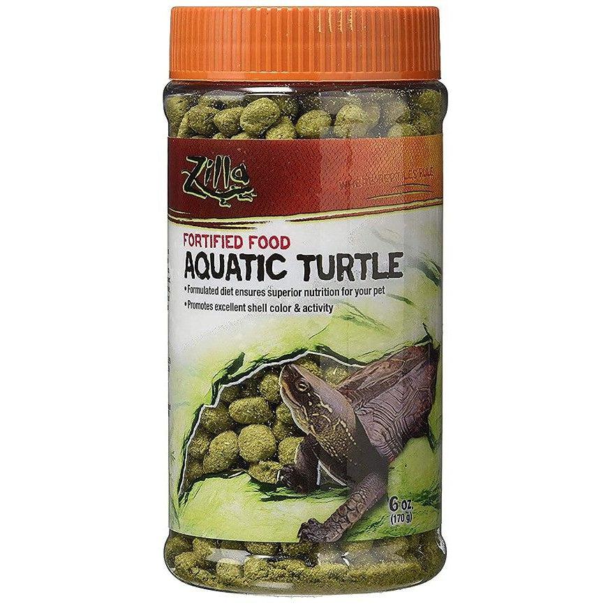 Zilla Aquatic Turtle Food-Reptile-Zilla-6 oz-