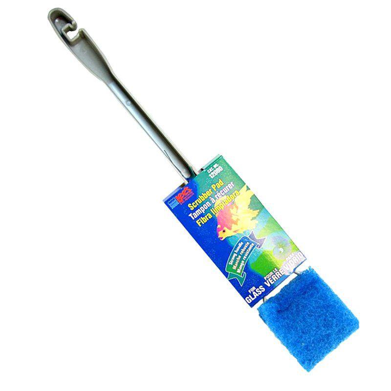 Lees Glass Scrubber with Long Handle-Fish-Lee's-Glass Scrubber with 9" Long Handle-