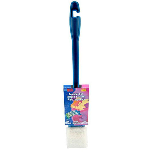 Lees Glass or Acrylic Scrubber with Long Handle-Fish-Lee's-Scrubber with 11" Long Handle-