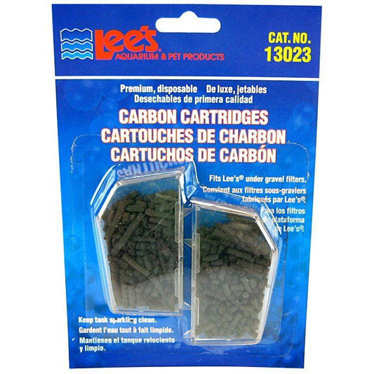 Lees Disposable Premium Carbon Cartridges-Fish-Lee's-2 Pack-