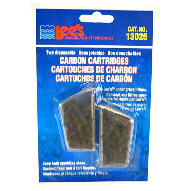 Lees Disposable Carbon Cartridges-Fish-Lee's-2 Pack-