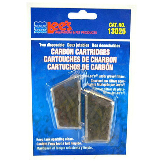 Lees Disposable Carbon Cartridges-Fish-Lee's-2 Pack-