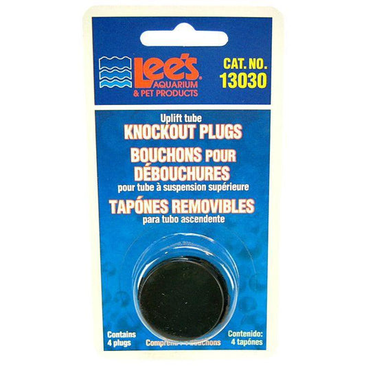 Lees Undergravel Knockout Plugs-Fish-Lee's-4 Pack-