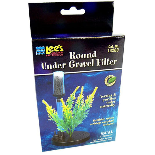 Lees Fishbowl Undergravel Filter-Fish-Lee's-4" Diameter (1 Gallon)-