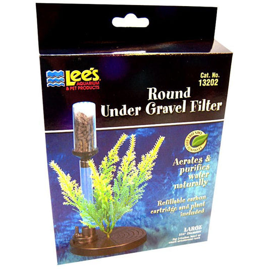 Lees Fishbowl Undergravel Filter-Fish-Lee's-5.25" Diameter (2 Gallons)-