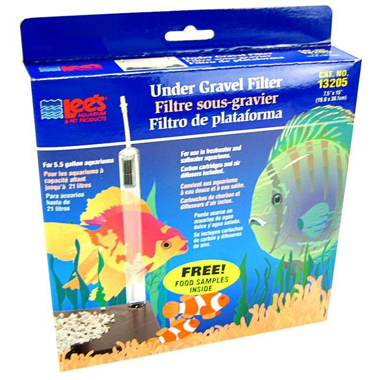 Lees Original Undergravel Filter-Fish-Lee's-15" Long x 7.5" Wide (5.5 Gallons)-