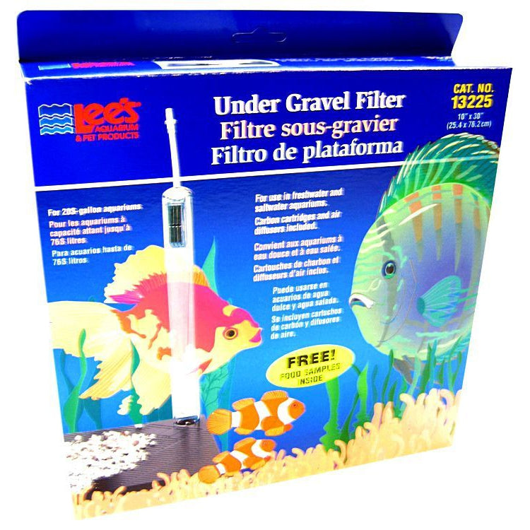 Lees Original Undergravel Filter-Fish-Lee's-30" Long x 10" Wide (20 Gallons)-