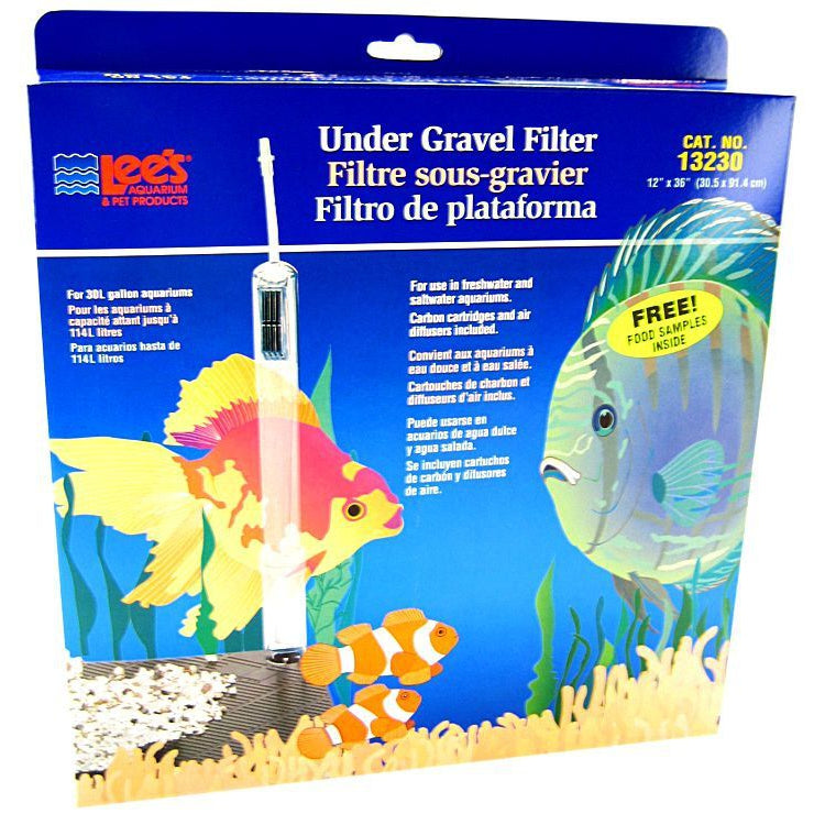 Lees Original Undergravel Filter-Fish-Lee's-36" Long x 12" Wide (30 Gallons)-