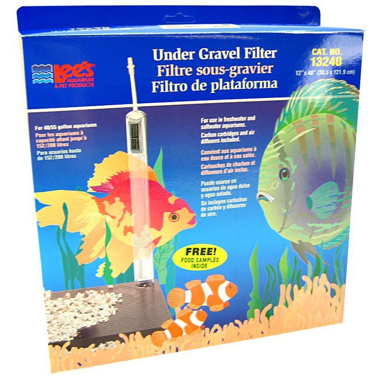 Lees Original Undergravel Filter-Fish-Lee's-48" Long x 12" Wide (40-55 Gallons)-